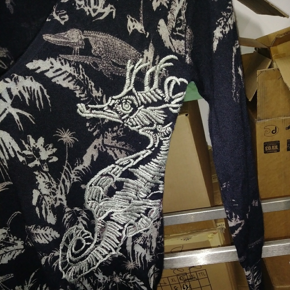 Raw7 Cashmere Seahorse Sweater